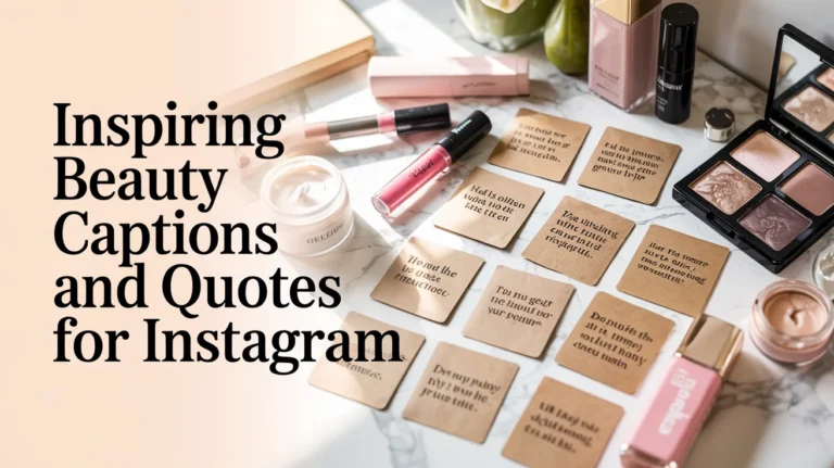 Inspiring Beauty Captions And Quotes For Instagram