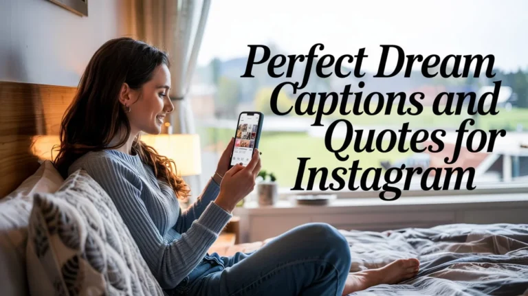 Perfect Dream Captions And Quotes For Instagram