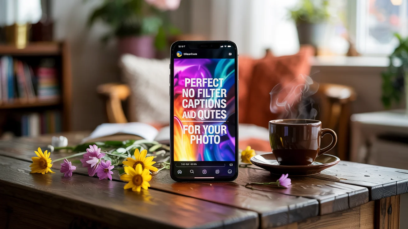 Perfect No Filter Captions And Quotes For Your Photo