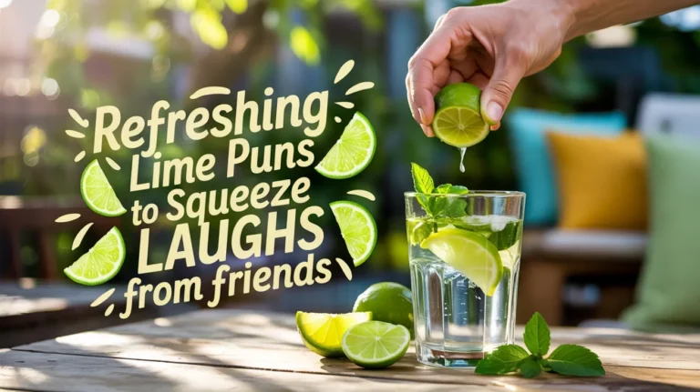 Refreshing Lime Puns To Squeeze Laughs From Friends