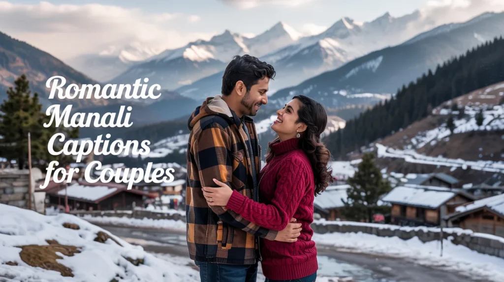 Romantic Manali Captions for Couples