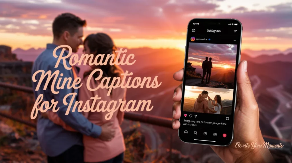 Romantic Mine Captions for Instagram