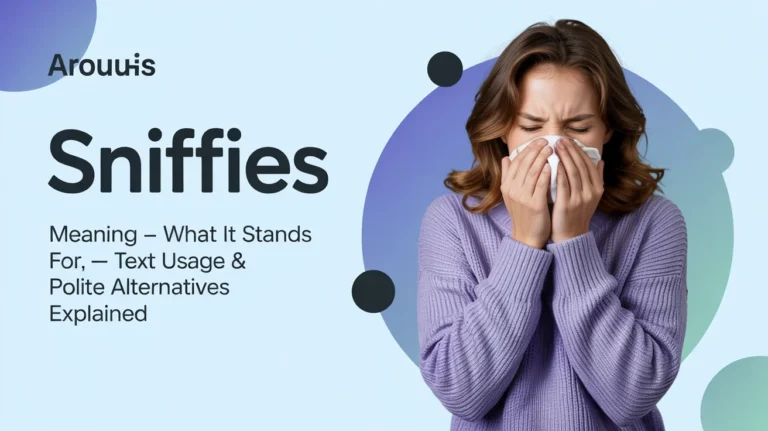 Sniffies Meaning – What It Stands For, Text Usage & Polite Alternatives Explained