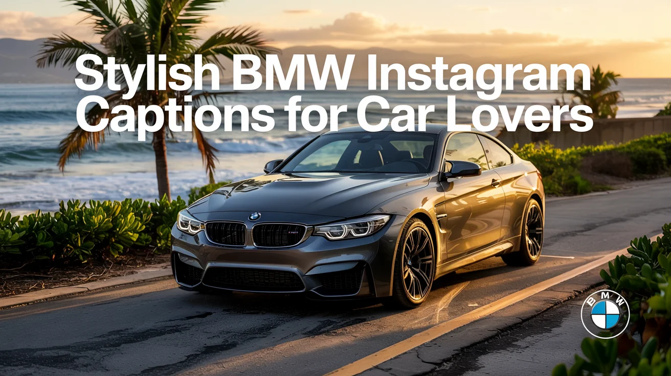 Stylish BMW Instagram Captions for Car Lovers