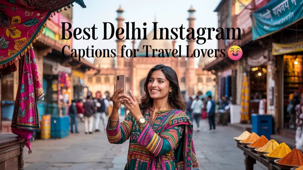 Best Delhi Instagram Captions for Travel Lovers