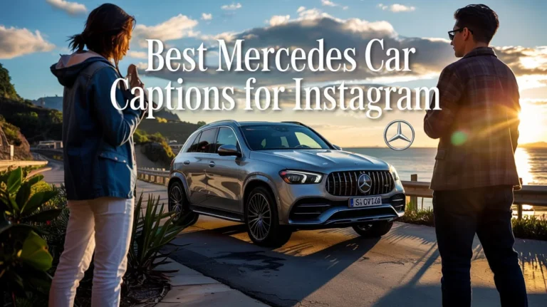 Best Mercedes Car Captions For Instagram