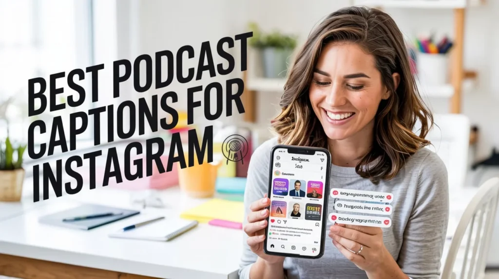 Best Podcast Captions for Instagram