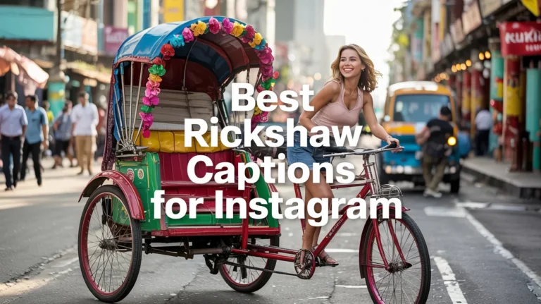 Best Rickshaw Captions For Instagram