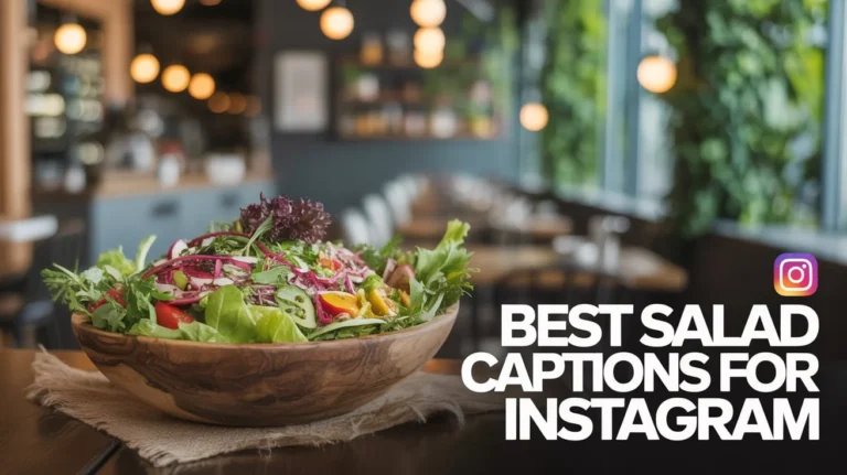 Best Salad Captions For Instagram