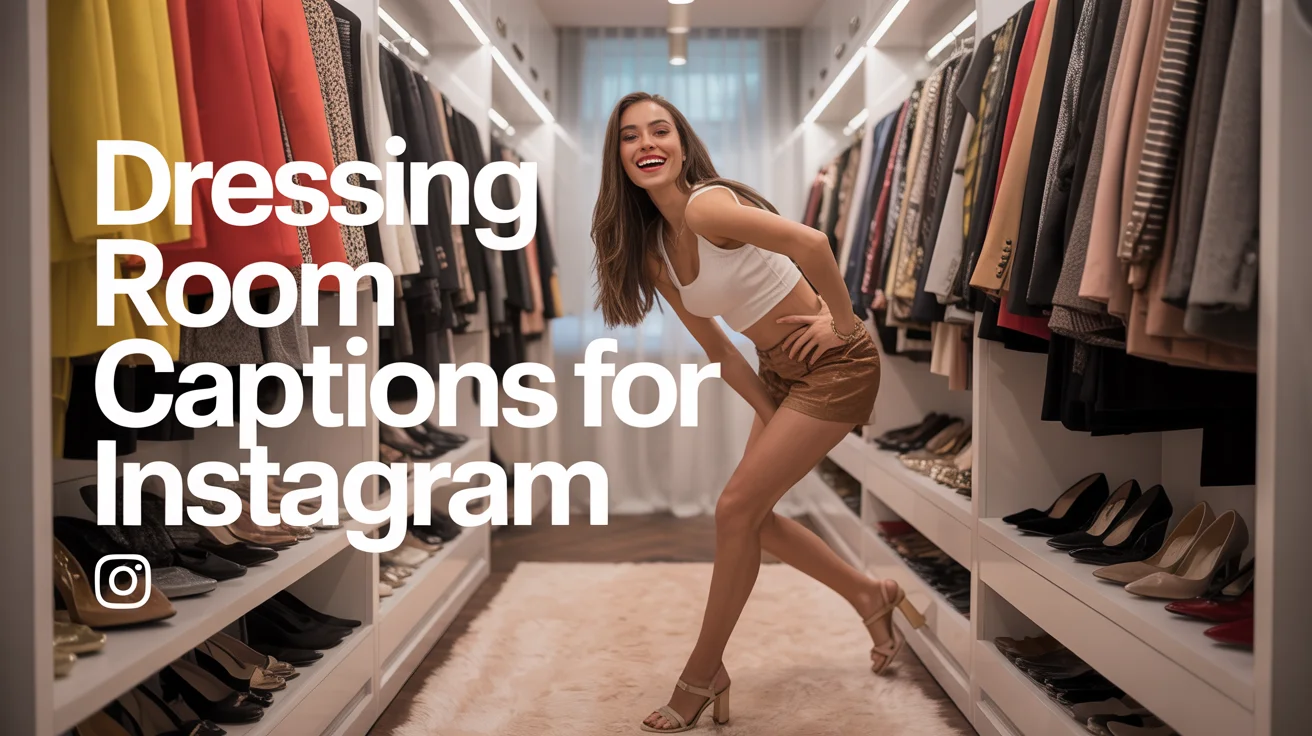 Dressing Room Captions For Instagram