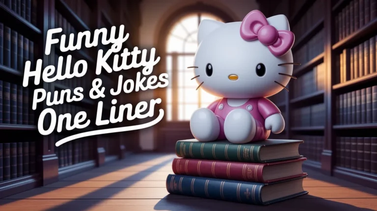 Funny Hello Kitty Puns & Jokes One Liner