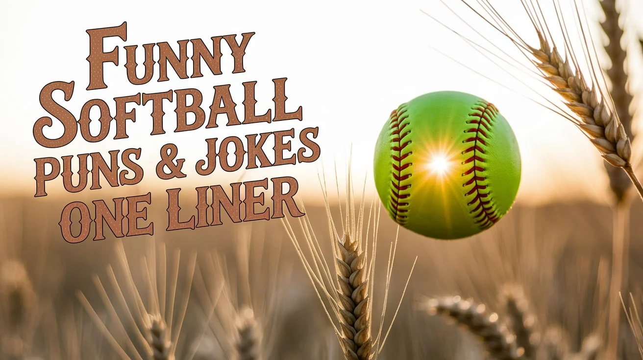 Funny Softball Puns & Jokes One Liner