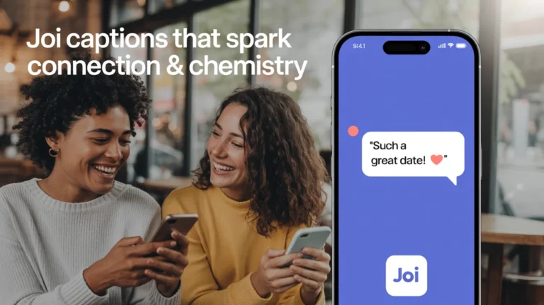 Joi Captions That Spark Connection & Chemistry