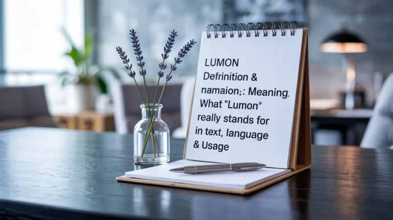 Lumon Definition & Meaning: What “Lumon” Really Stands For in Text, Language & Usage