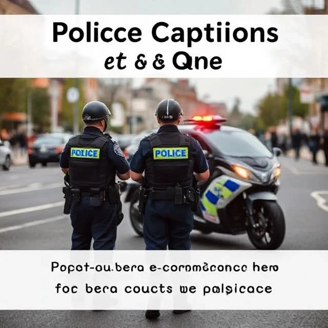 Police Captions For Instagram & Quotes