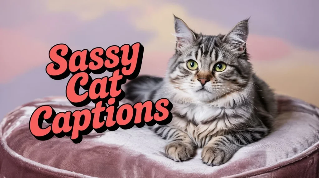 Sassy Cat Captions