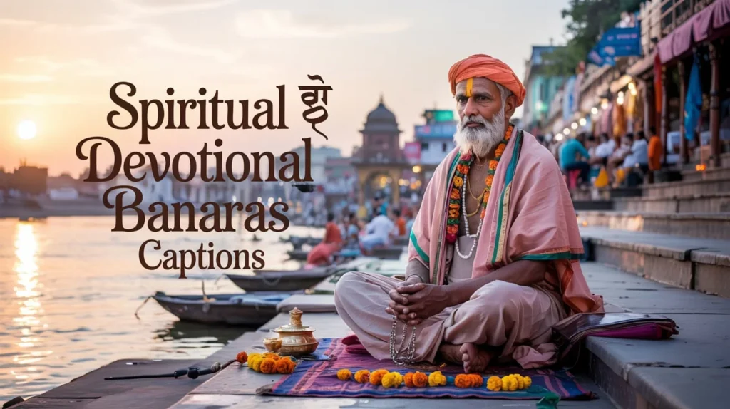 Spiritual व Devotional Banaras Captions