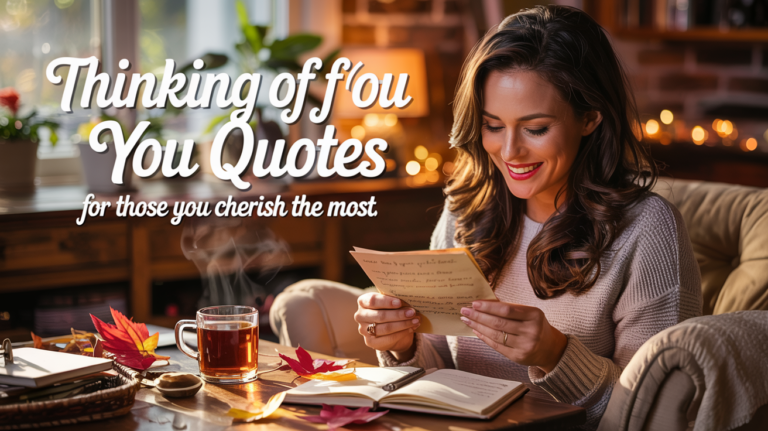 Thinking Of You Quotes For Those You Cherish The Most
