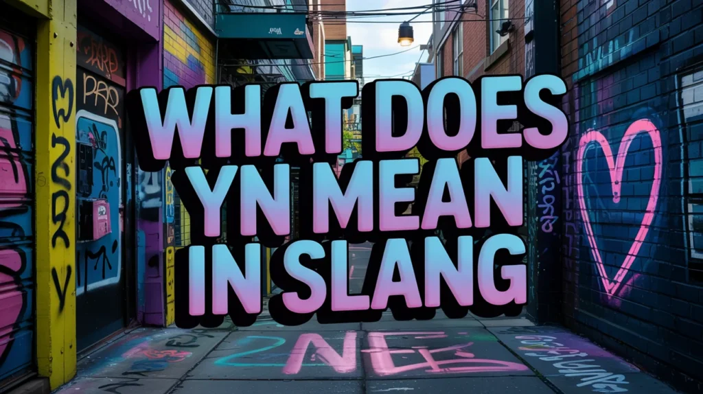 What Does YN Mean in Slang