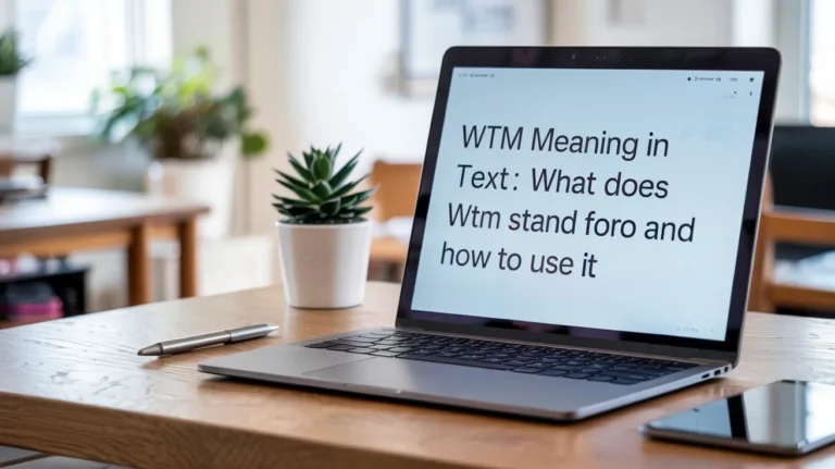 WTM Meaning in Text: What Does WTM Stand For and How to Use It?